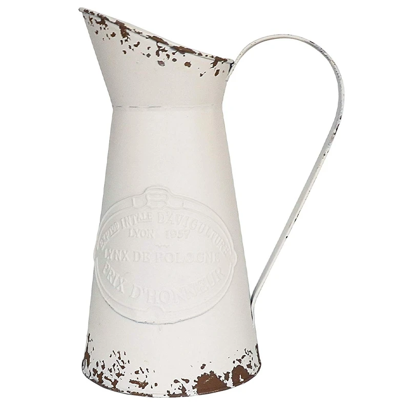 Французская металлическая ваза скандинавские украшения для домашнего декора