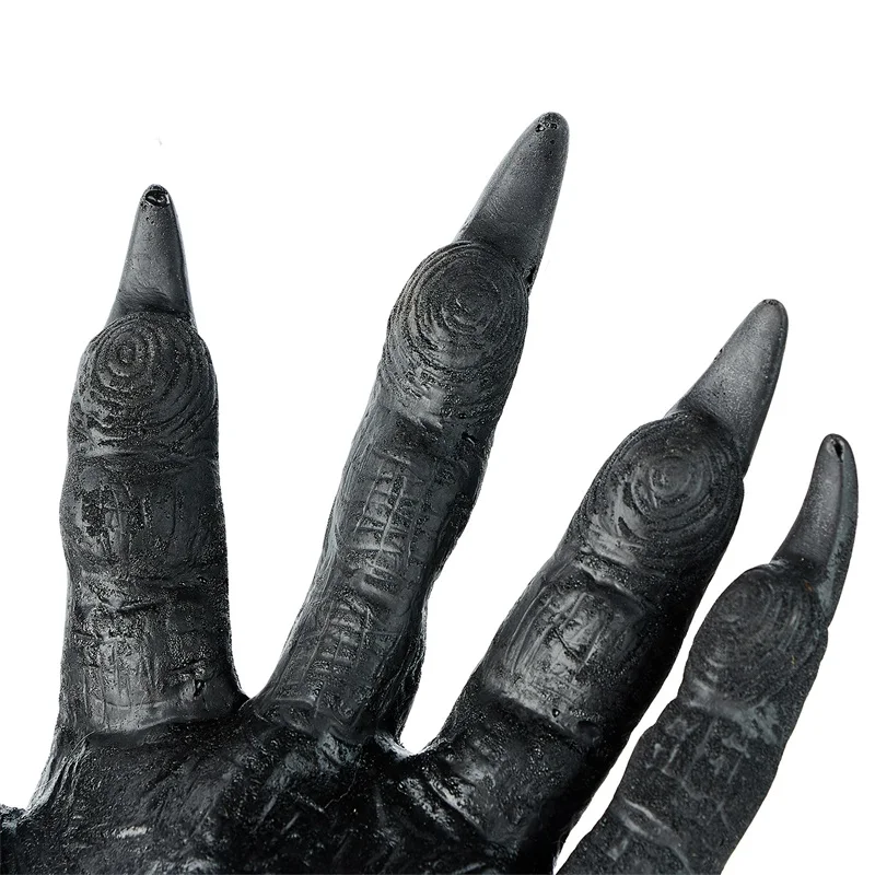 Творческий Перчатки с когтями волка Хэллоуин оборотень резиновые перчатки