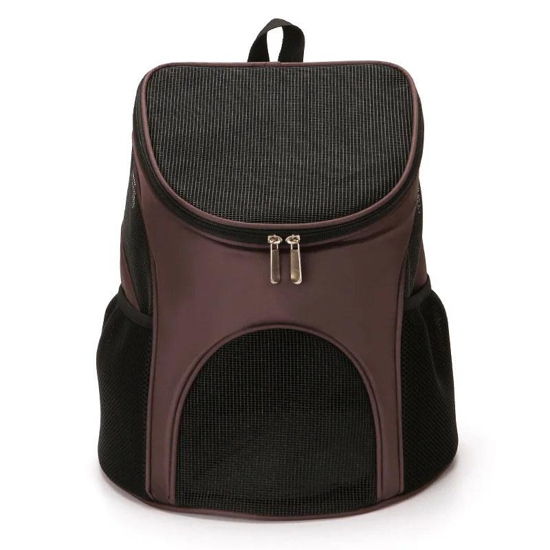 

New pet bag foldable portable bag cat chest bag cat bag dog bag breathable Backpack