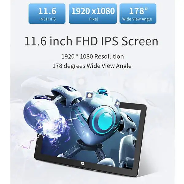 Jumper EZpad Pro 8 2 в 1 планшетный ПК 11 6 дюймов IPS 1080P ноутбук с клавиатурой N3450