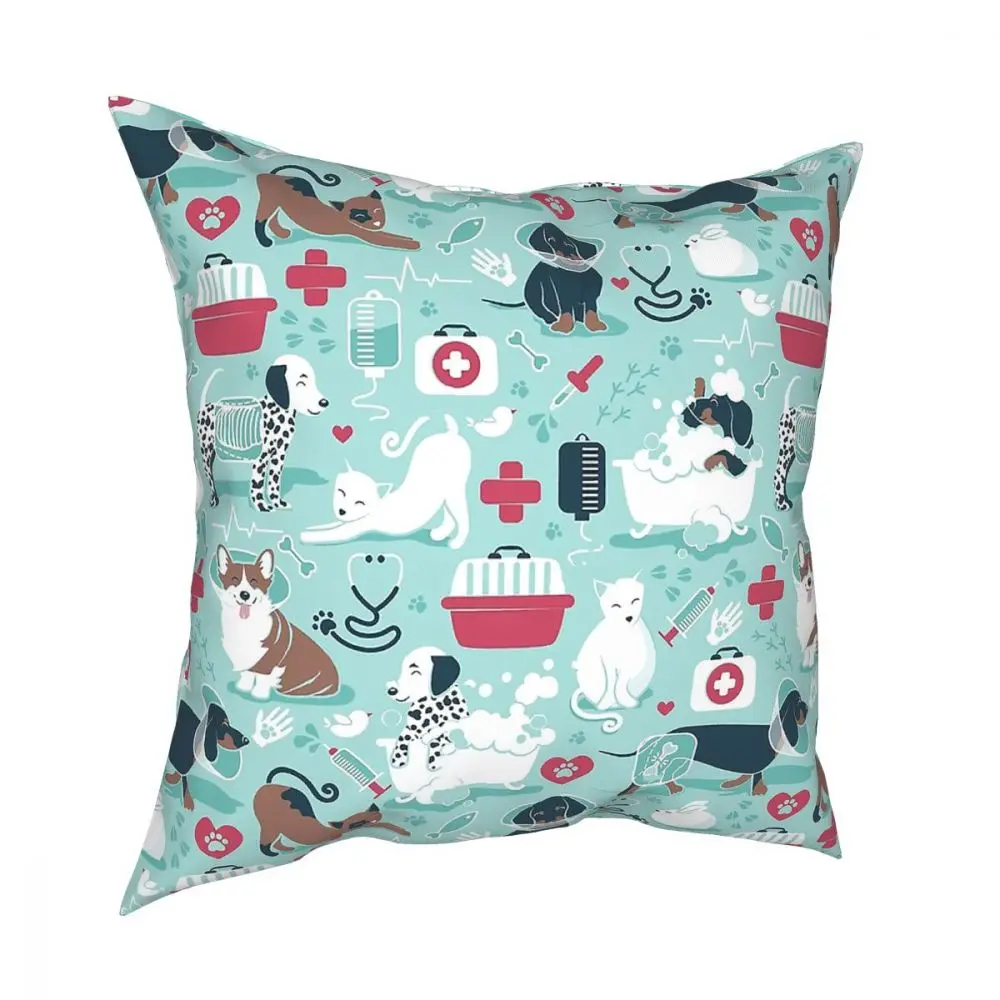 Наволочка для подушки из полиэстера декоративная подушка шнауцера повседневные