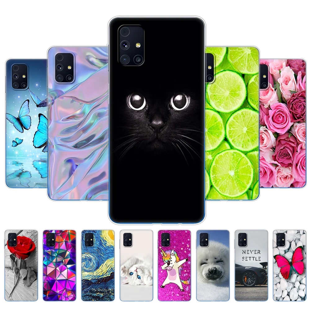 

For Samsung M31s Case 6.5" Tpu Soft Silicon Back Phone Cover For Samsung Galaxy M31S GalaxyM31S M 31S m317f m317 back Case Funda