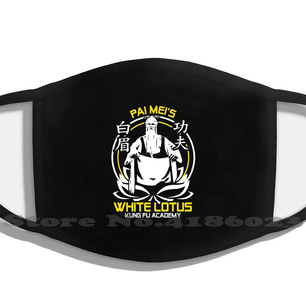 

Pai Mei White Lotus Kung Fu Academy Men Women Washable Black Masks Face Mask Quentin Tarantino Pai Mei Bak Mei White Lotus Clan