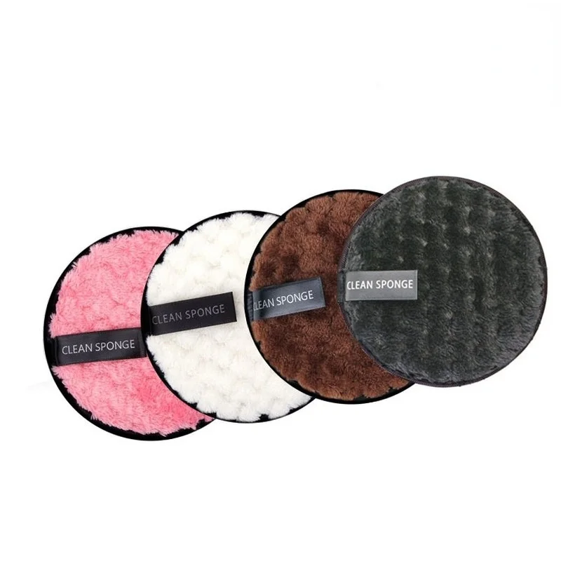 

1/2pcs Reusable Makeup Remover Wipes Washable Cleansing Cotton Make Up Remove Towel Microfiber Face Reusable Make-up Disc Tools