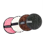 12 шт. многоразовые салфетки для снятия макияжа моющиеся очищающий хлопок Make Up удалить Полотенца микрофибры для очистки экрана многоразовые макияж диск инструменты