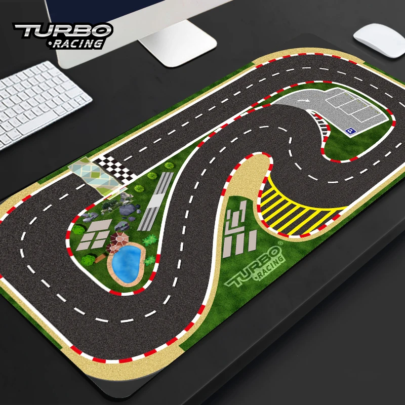 Turbo Racing 1: 76 Scale Mini Car Racing Track Mat  Fit for Different RC Car Remote Control Car Scene