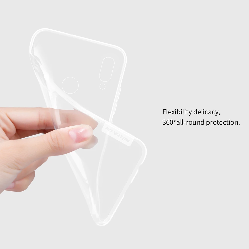 Huawei Honor 10 Lite Case 6.21&quot NILLKIN Nature TPU Clear Transparent Soft Back Cover 10Lite HRY-LX1 LX2 Protective | Мобильные