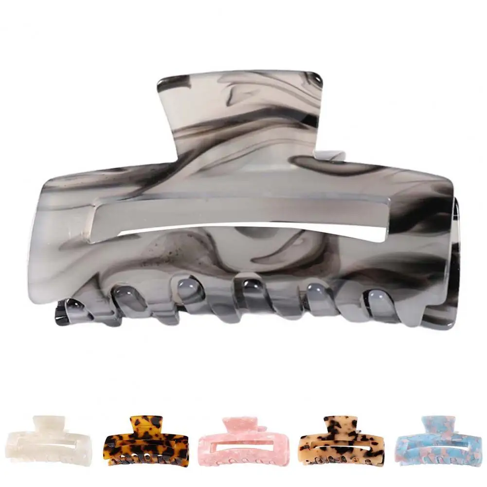 

50% горячая Распродажа большая заколка для волос с леопардовым принтом, крепкая фиксация волос, аксессуары для укладки, зажим для зубов в виде черепаховой ракушки