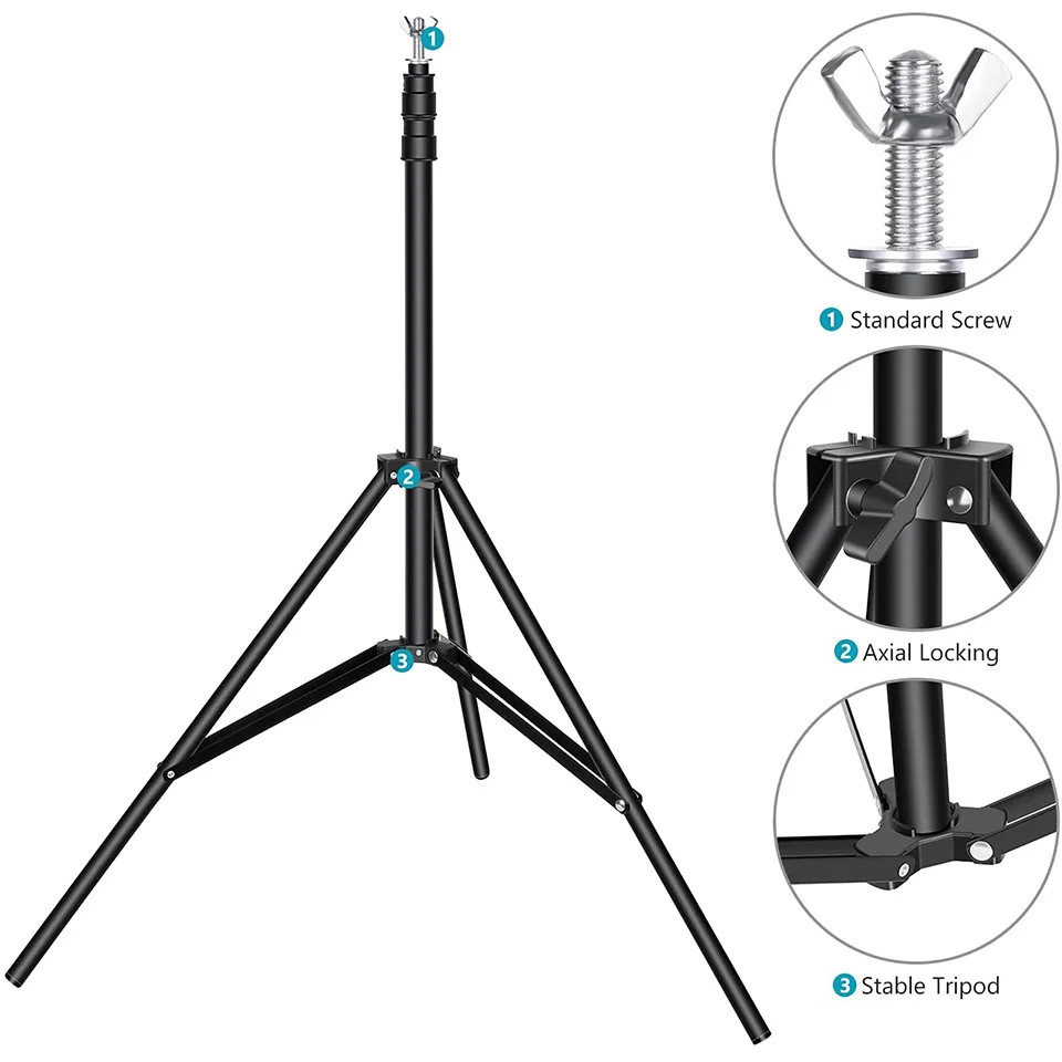 Photography Ring Light Photo Studio Background Stand Backdrop Chromakey Green Screen Support System Frame Chroma Photobackground |