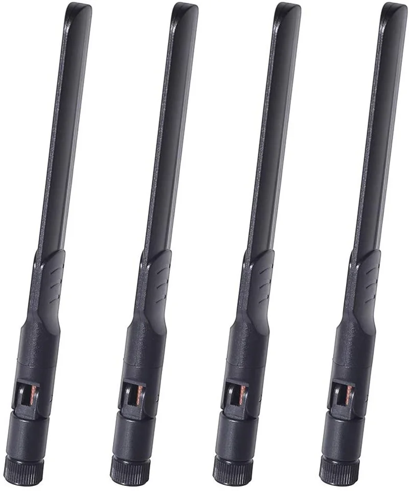 4pcs/lot 2.4GHz 5GHz 5.8GHz 8dBi female Antenna WiFi Router Wireless Network Card USB Adapter Security IP Camera Video Monitor - купить по