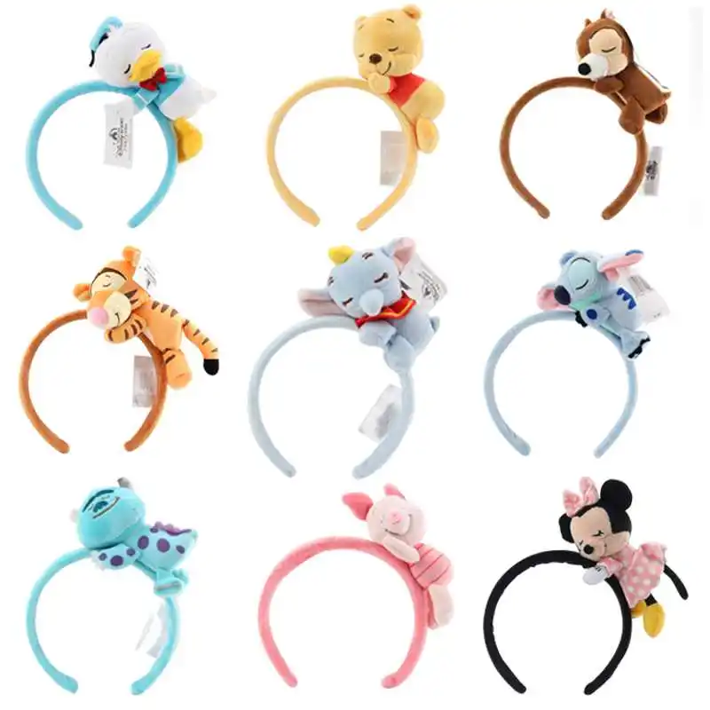 Оригинальный повязка на голову в виде утки и медведя свинья животное коала