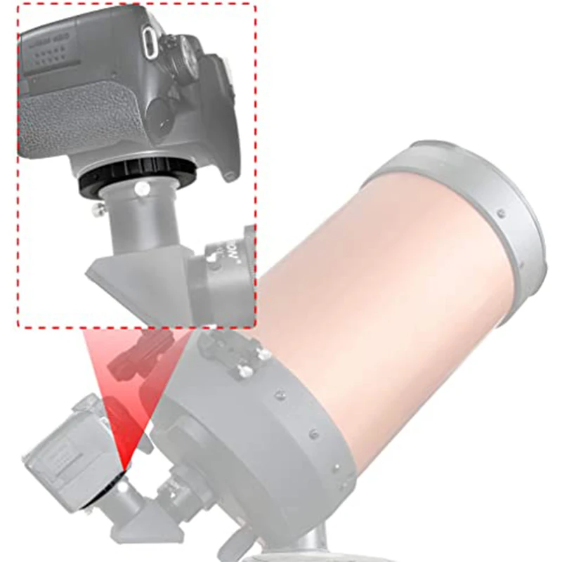Кольцо-адаптер StarDikor T2(M42) для телескопа Canon/Nikon/Sony/Minolta/Pentax/Olympus DSLR M42 * 0 75 - купить по