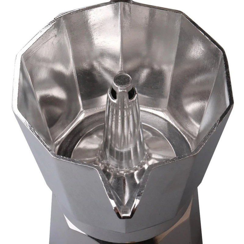 Moka Эспрессо кофеварка машина/Glantop алюминий 6Cup итальянская Плита Топ/Перколятор