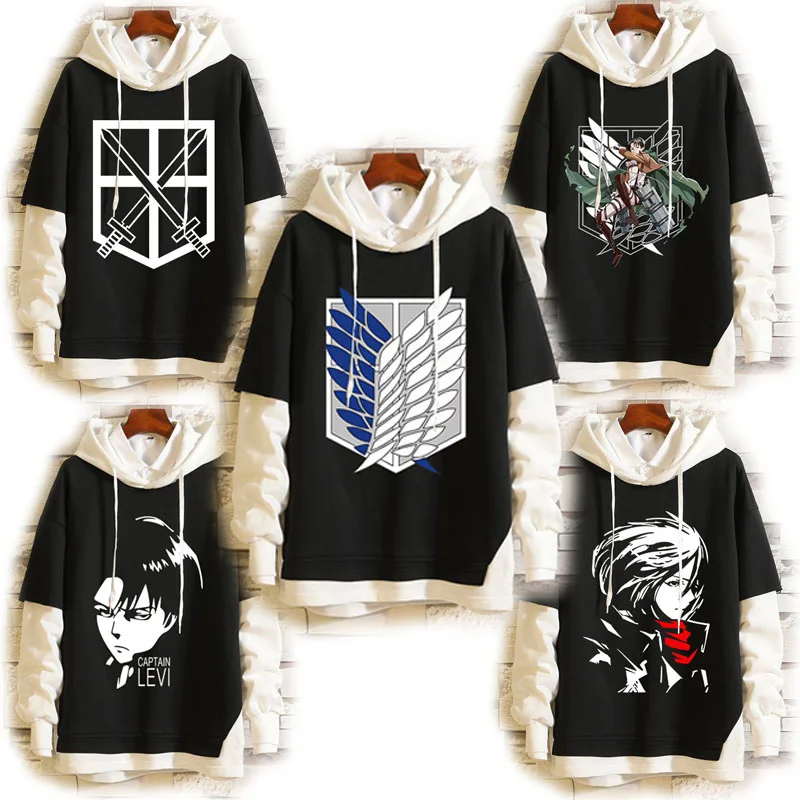 

Attack on Titan Men's Hoodie Anime Hoodies Men Women Streetwear Pullover Harajuku Hoodies Sweatshirt Clothes