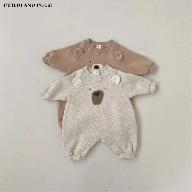 

Baby Romper For Boy Autumn Winter Korea Newborn Baby Clothes Animal Infant Girls Boys Romper Jumpsuit Baby Playsuit Overalls