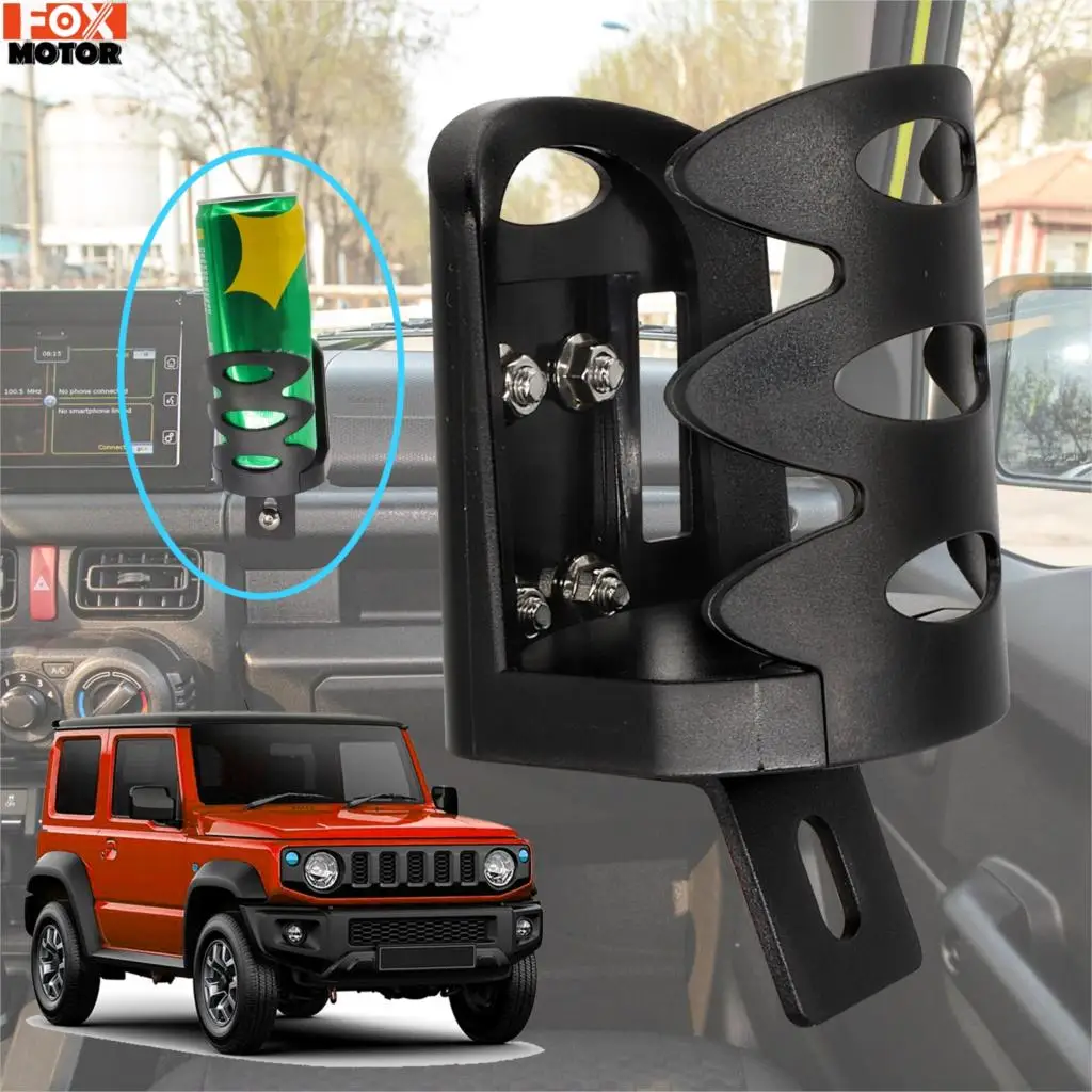 

For Suzuki Jimny JB74 2019+ Car Bottle Drink Cup Holder Stand Organizer For Jimny 2019 - 2021