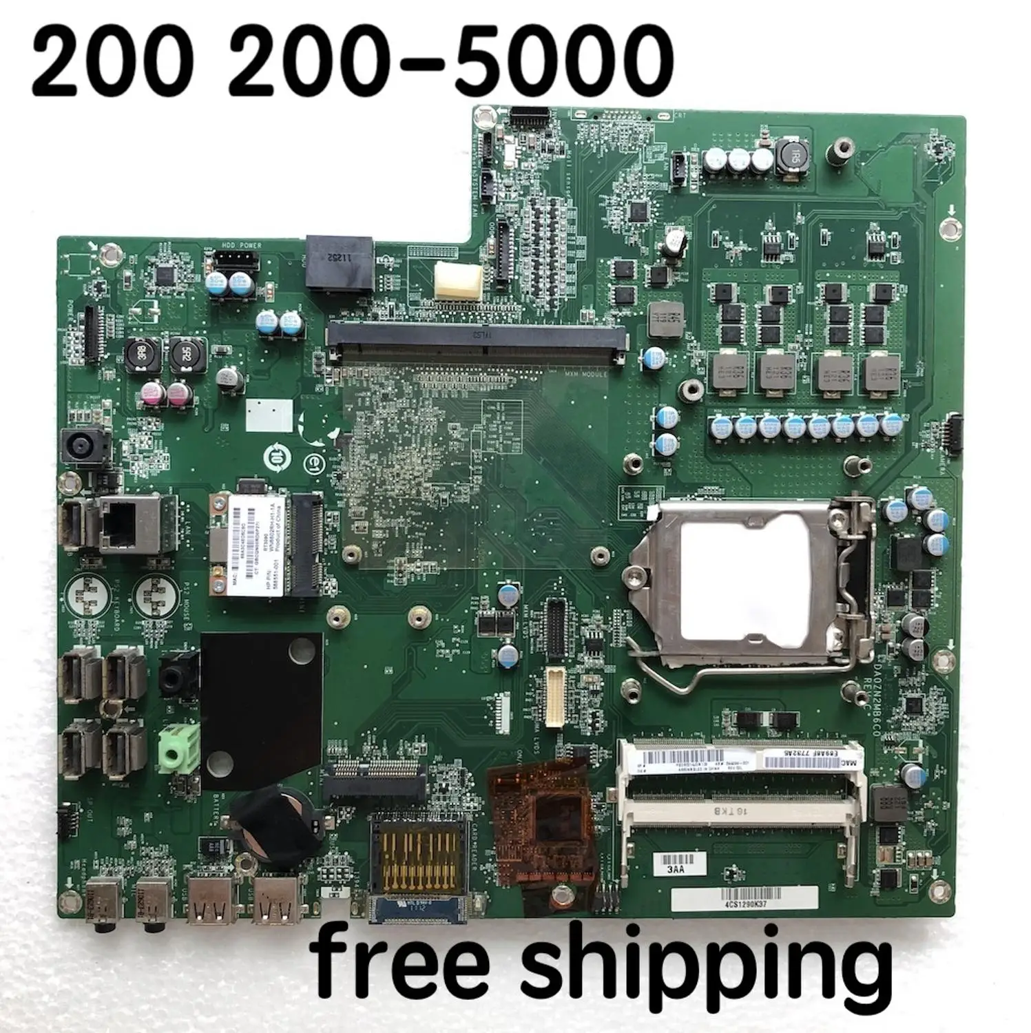 Материнская плата DA0ZN2MB6C0 для HP Omni 200 200-5000 AIO 594299-001 материнская на 100%