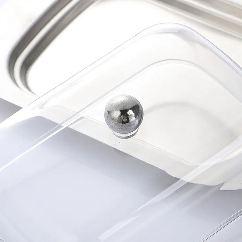 Контейнер для масла из нержавеющей стали кухни посуда готовки поднос хранения