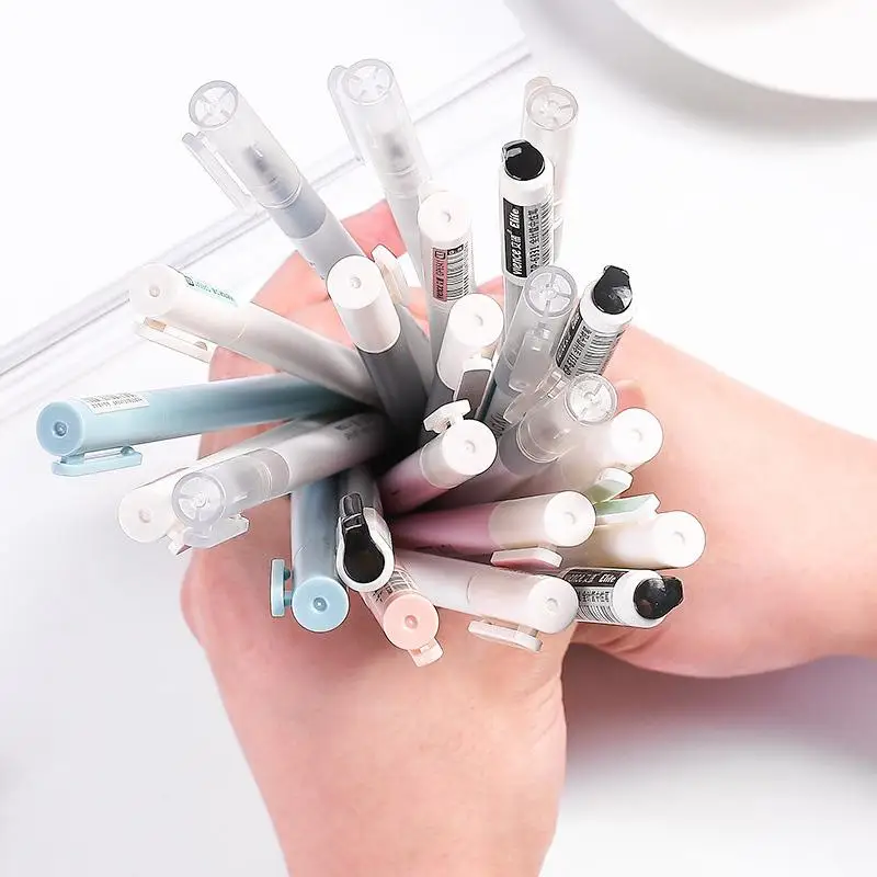 

3 Pcs 0.5mm Gel Pens For Kids Girls Gift School Office Supplies Stationery Gel Pens Writing Drawing Tools Pen Student Gift