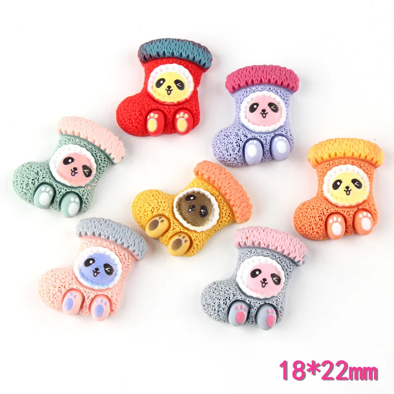 Перчатки шапки и носки diy милые Мультяшные резиновые аксессуары для детей волос