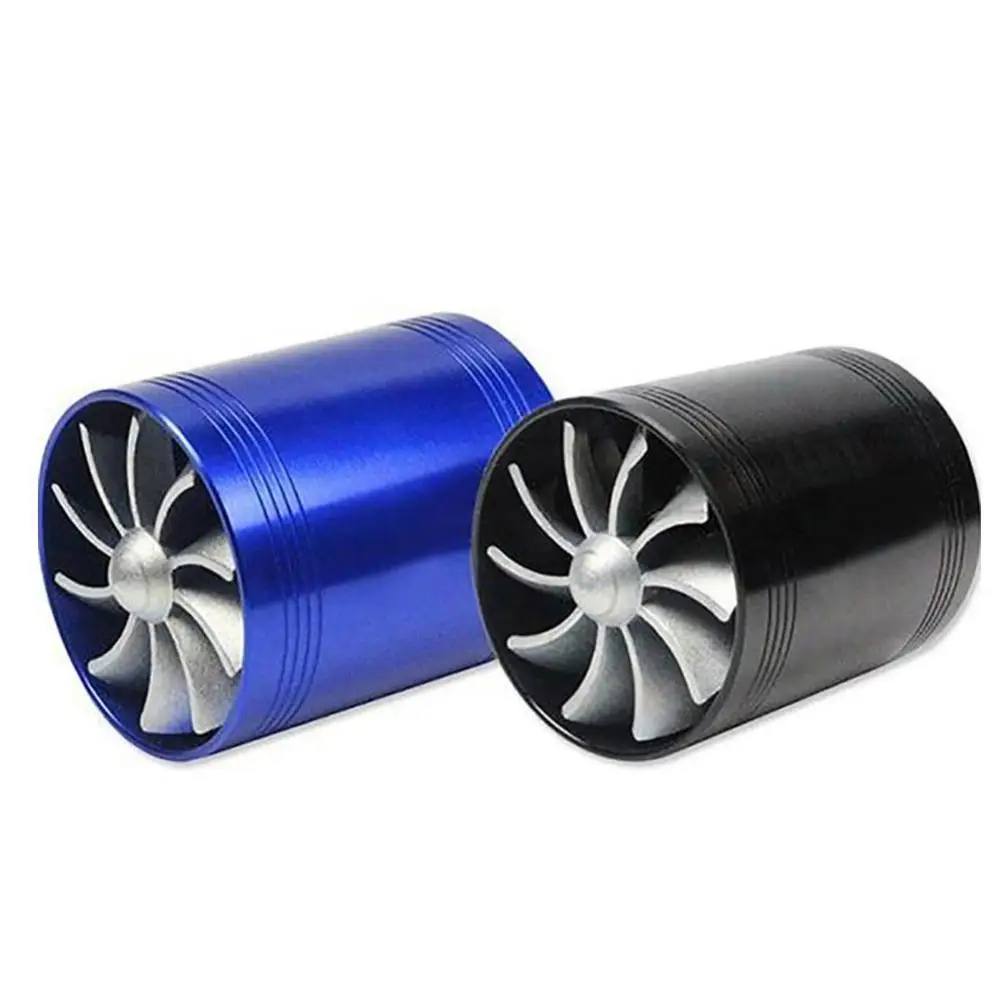 Car Vehicle Turbocharger Turbo Compressor Fuel Saving Fan with Rubber Covers | Автомобили и мотоциклы