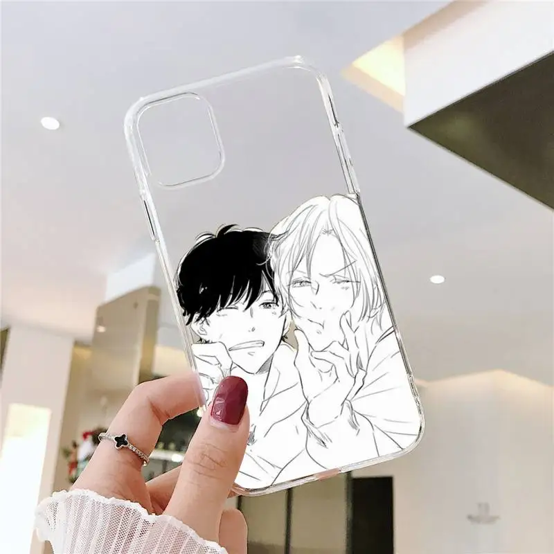 

Banana Fish Anime Phone Case For iphone 12 11 8 7 6s 6 5 5s 5c se plus mini x xs xr pro max Transparent soft
