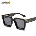 JackJad 2020 модные роскошные крутые квадратные стильные миллионеры солнцезащитные очки UV400 Винтажные брендовые дизайнерские солнцезащитные очки Oculos De Sol 86229