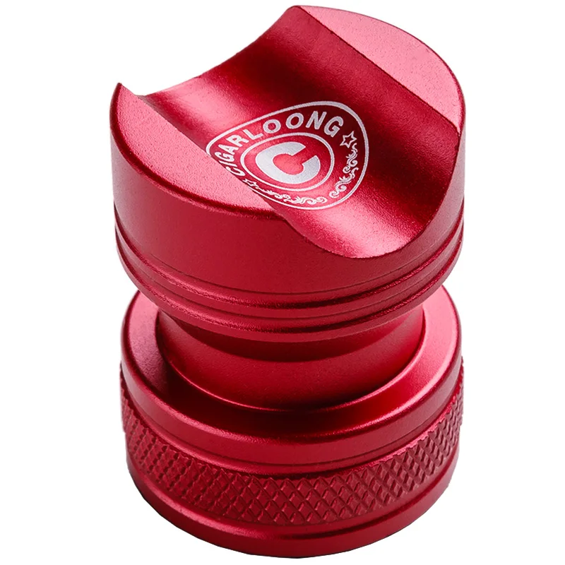 Портативный держатель для сигарет металлический большого размера один сигар