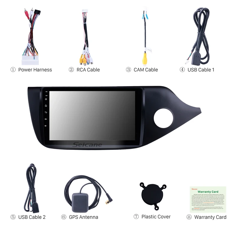 Seicane автомобильный 9 &quotAndroid 8 1 радио 2Din Bluetooth GPS мультимедийный плеер головное