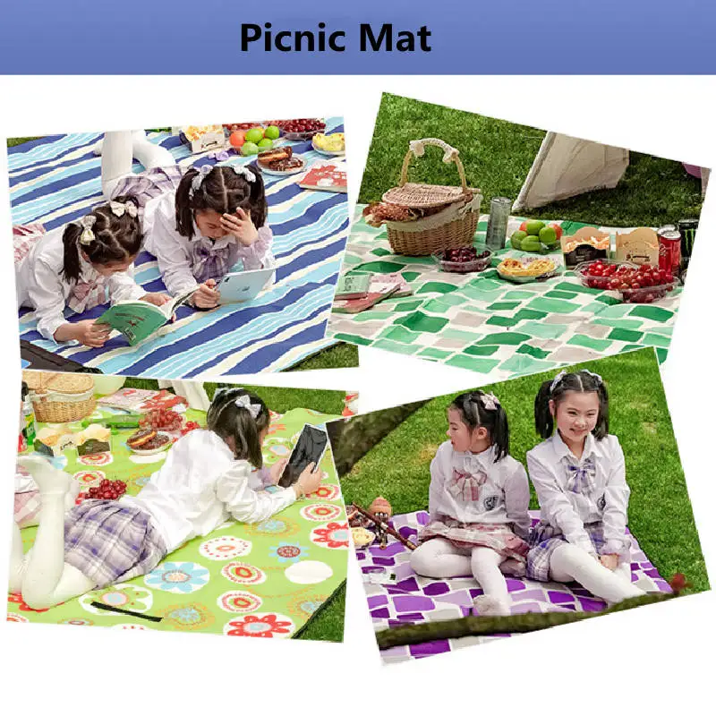 

Picnic Mat Spring Outing Moisture-proof Mat Picnic Cloth Outdoor Portable Waterproof Grass Picnic Mat Outing 3MM Thick Section