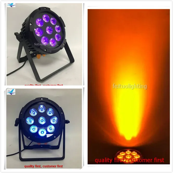 24 шт./лот батарея беспроводной светодиодный 9x12 Вт rgbwa uv 6 в 1 Wifi par led