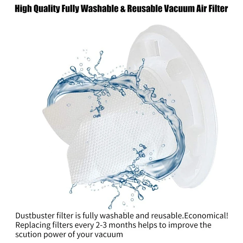 

Vacuum Cleaner Accessories HEPA Filter Elements Filter for VF110 to Filter Fine Dust,2PCS