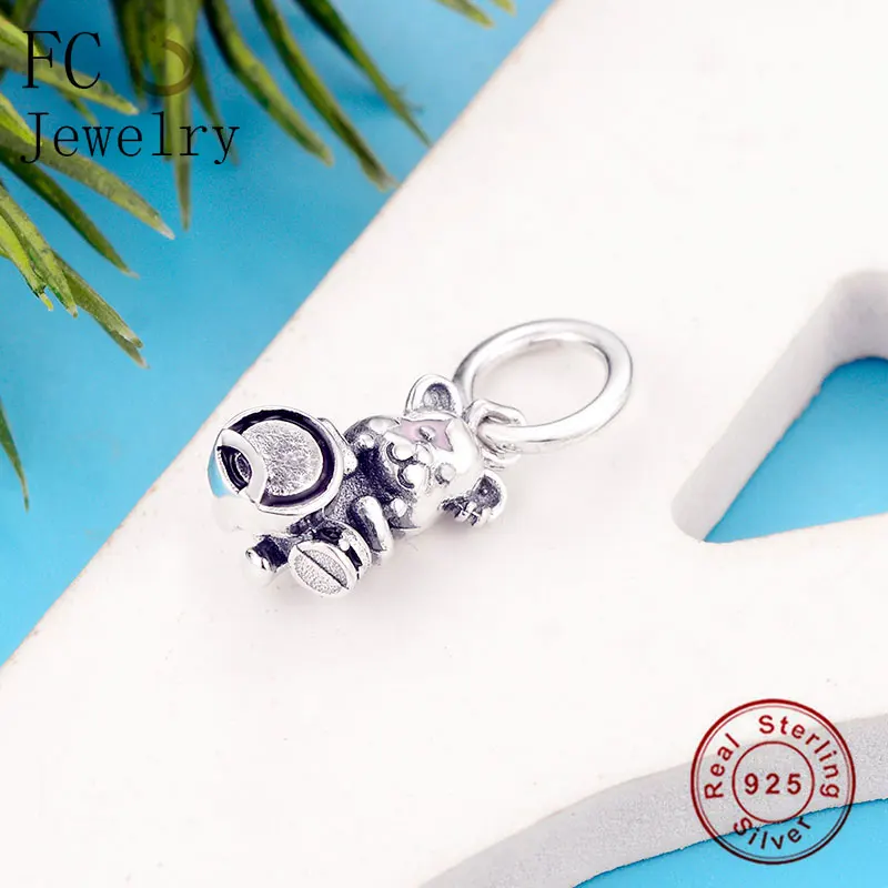 FC ювелирные изделия подходят к оригинальным браслетам Pandora брелоки 100% 925 серебро