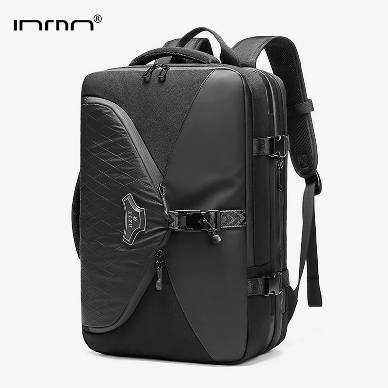 INRNN Multifunctional Men Backpack Waterproof 15.6 inch Laptop Backpacks USB Charging Travel Business Bag Male Backpack Mochila