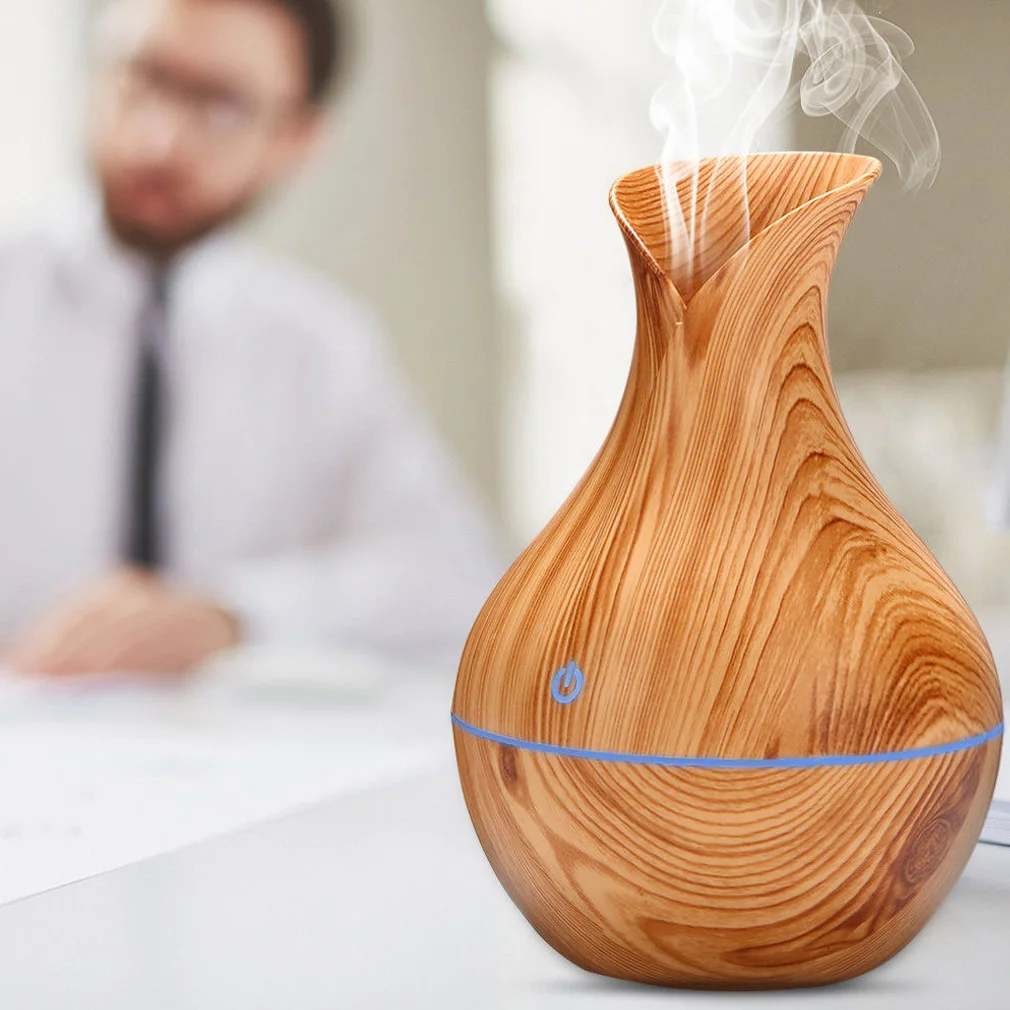 

USB nano large spray creative small vase humidifier 130ML ultrasonic air humidifier aroma essential oil diffuser household car