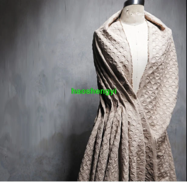 Высококачественная композиция из шерсти и хлопка вогнуто-выпуклая текстура