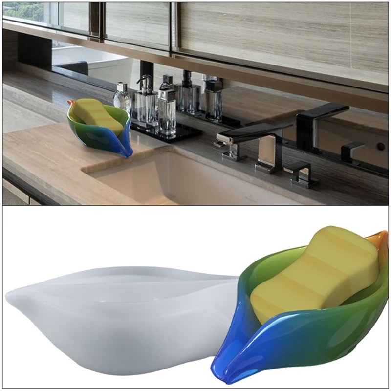

Tray Resin Casting Mold Suitable for Diy Jewelry Dish Holder Soap Storage Box