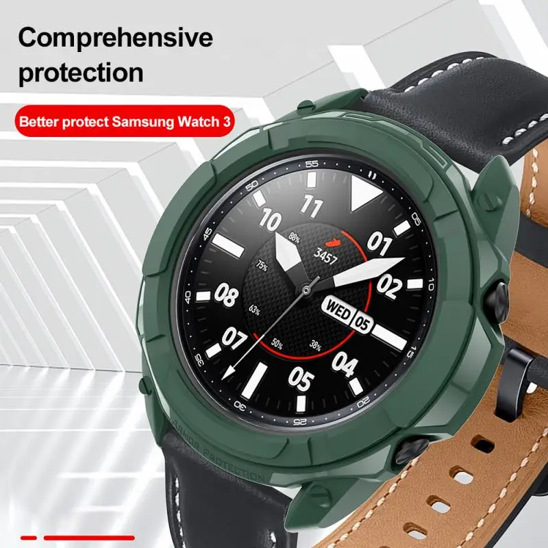 

Watch Case For Samsung Galaxy Watch 3 Bezel Ring R840 Watch Case Cover Screen Protector Case Shell For Samsung