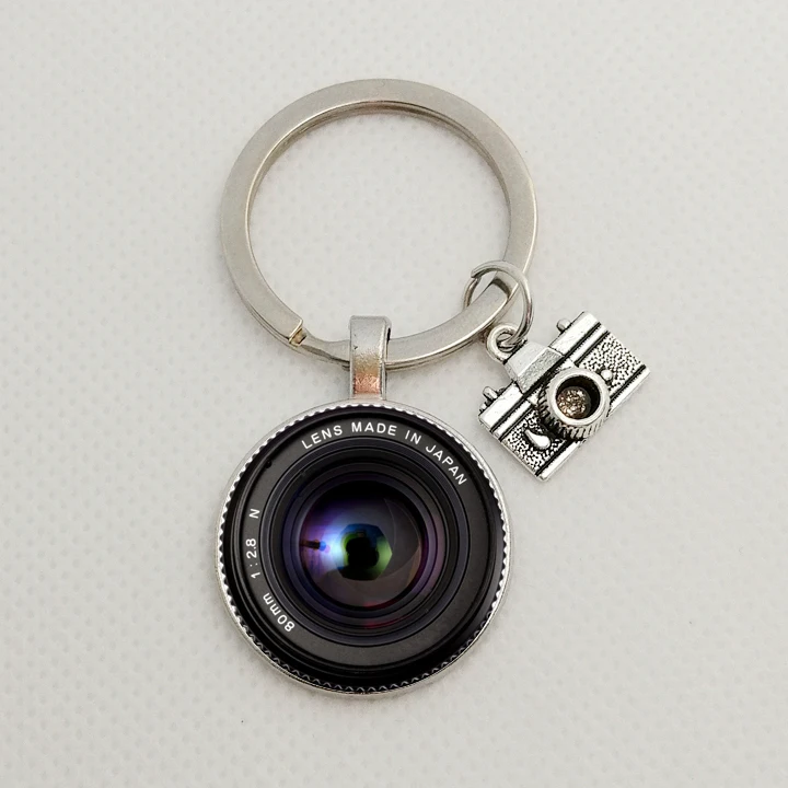 

2020 NEW Popular Keychain Camera Pendant with SLR Lens Photographer SLR Enthusiast Keychain Personality Jewelry Gift Between Fri