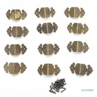 Бронзовая декоративная шкатулка для ювелирных украшений под старину, 12 дюймов, защита углов ног