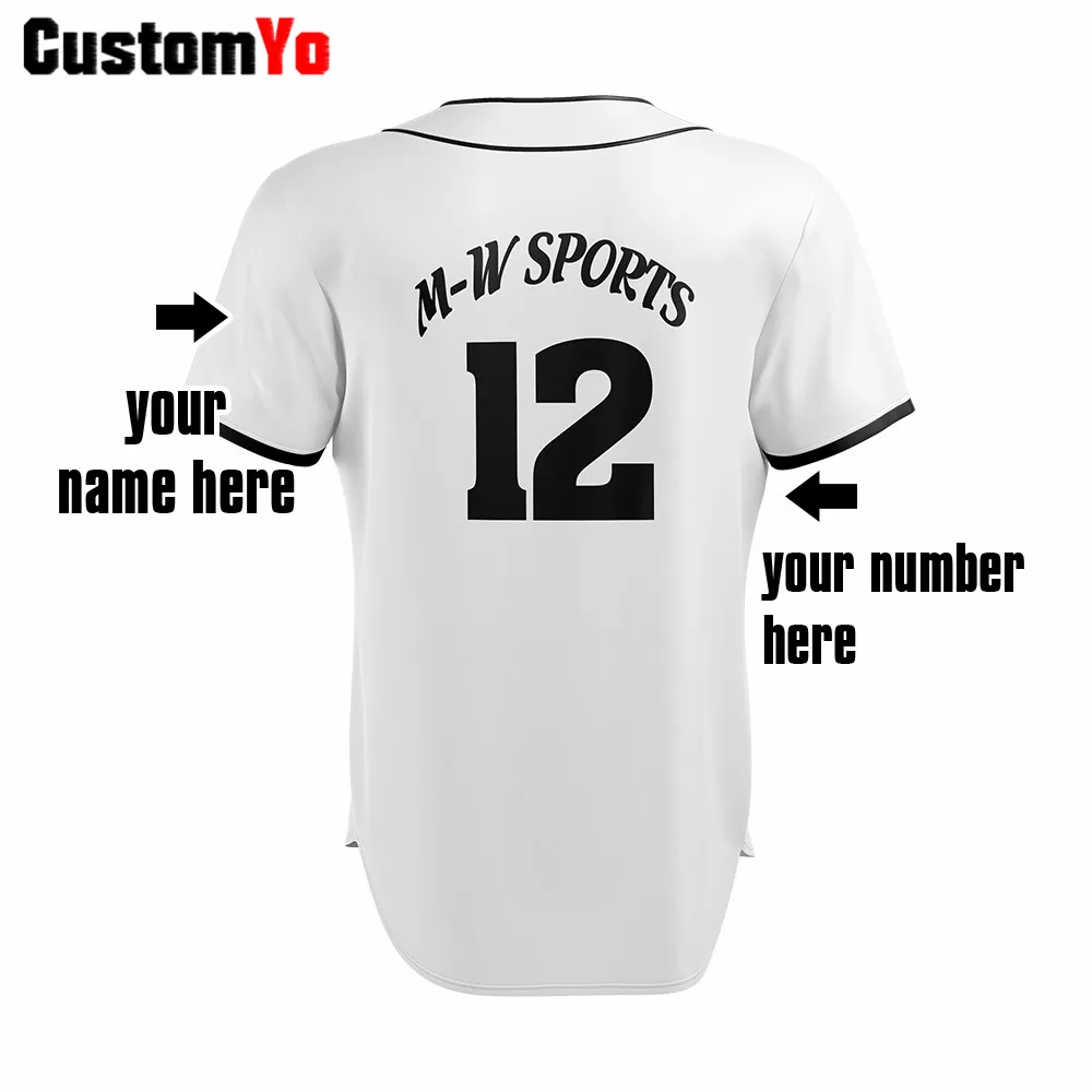 Дышащая футболка для бейсбольной команды 2019 новый дизайн мужские бейсбольные