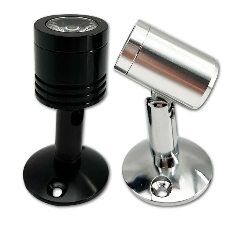 

1 Вт 3 Вт светодиодные прожекторы мини светодиодные потолочные светильники 85-265 В постоянного тока 12 В 24 В поверхностные лампы для витрины прилавка шкафа