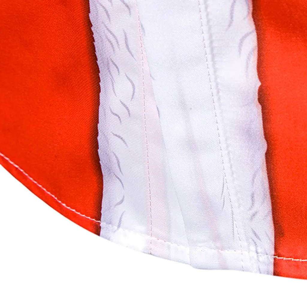 Feitong camisa masculina, Рождественская рубашка для мужчин, поддельные две части, повседневные топы с принтом снежинок Санта Клауса, мужские блузки