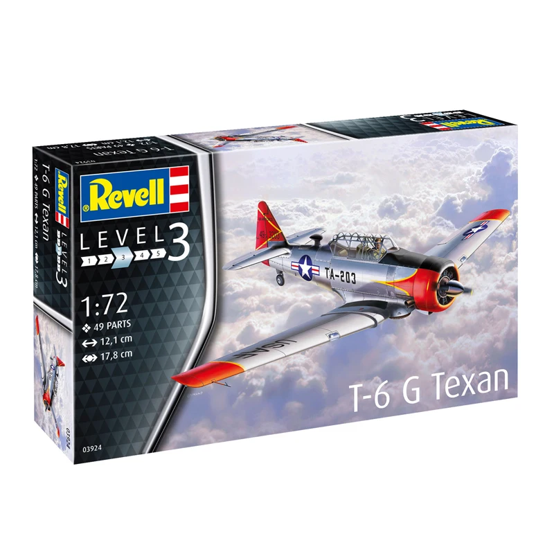 

Пластиковая Сборная модель Revell 1/72, американская фотосессия, Техасский тренер, коллекция для взрослых, набор для сборки «сделай сам» 03924