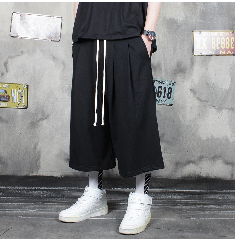 Гонконгский стиль японский национальный прилив хип-хоп размера плюс