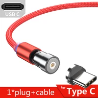1pc magnetic usb cable micro usb type c 360180 degree rotat android mobile phone cable charging accessories for samsung iphone