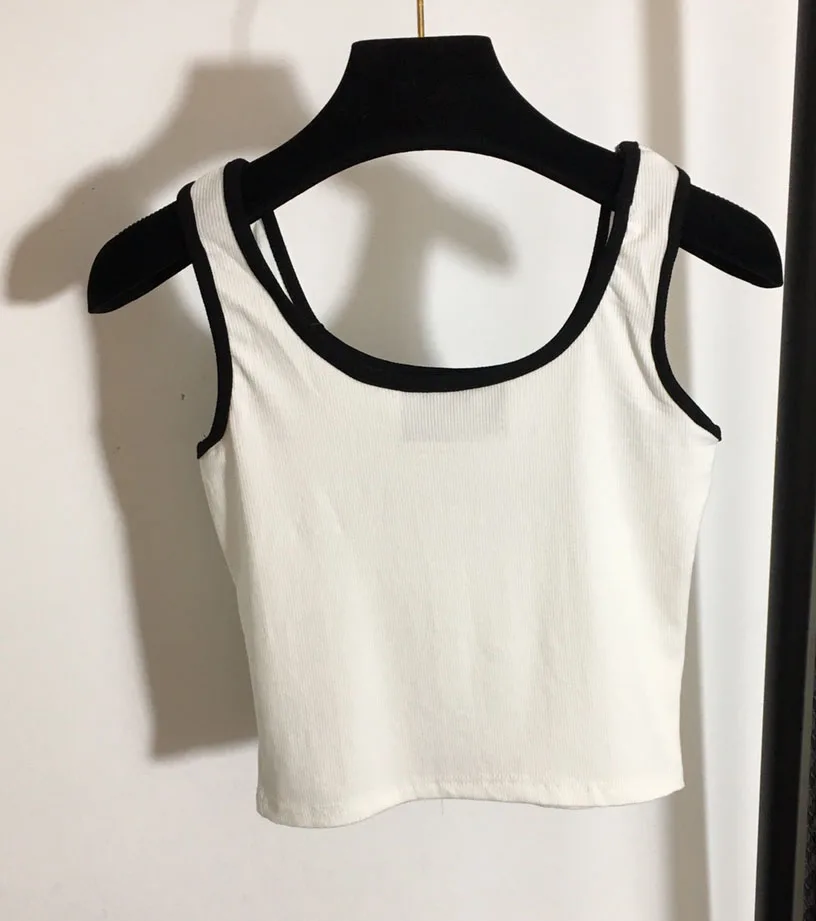 

Women top T-Shirt brand cotton Sexy embroidered camisole Tops Letter Tshirt Short Sleeve Sexy Navel Skinny crop top woman 03