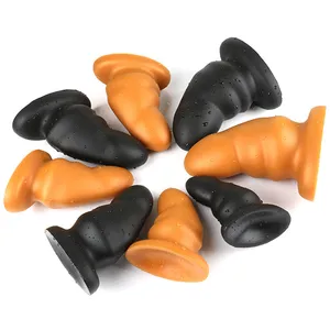 Soft Liquid Silicone Vagina Dildo Anus Dilator Sex Toys For Women Men Huge Anal Beads Expander Butt Plug Erotic Prostate Massage