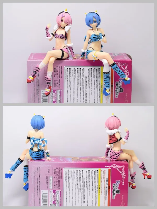 

Аниме нулевая Начальная жизнь в другом мире, Lem Ram, лапша быстрого приготовления, купальник в коробке фигурка сексуальный