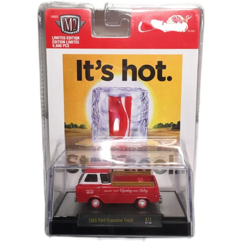 

Машины M2 1:64 1965 Ford Econoline грузовик литье под давлением коллекция литья под давлением модель автомобиля из сплава детские игрушки